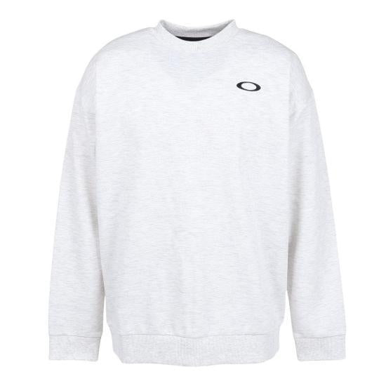 OAKLEY Long Sleeve Sweatshirt for Men FOA409504 NEW GRANITE HTHR DOM