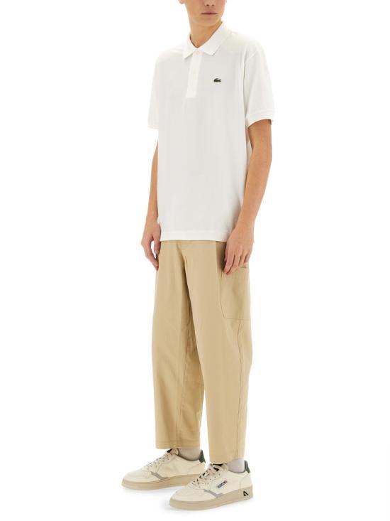 Lacoste Men’s Cotton Polo Shirt PH9851001 WHITE DOM