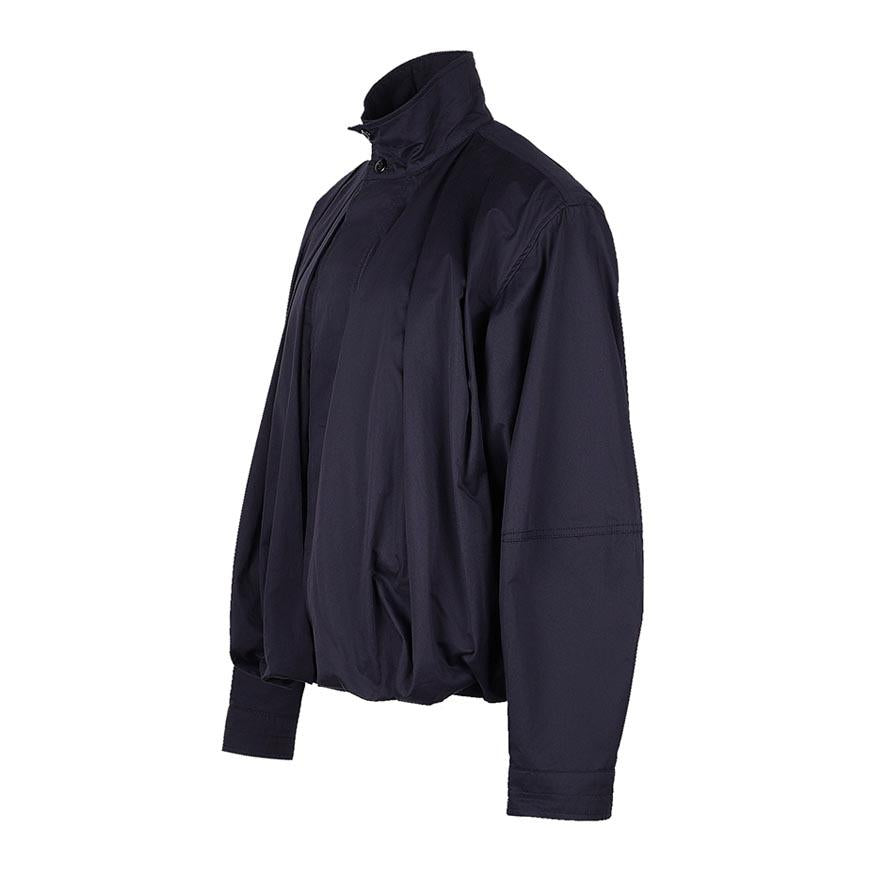 Lemaire Women’s Soft Pleated Blouson Jacket Blue