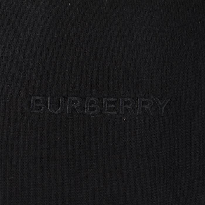 BURBERRY Logo Embroidered Cotton Sweatshirt Long Sleeve Men’s