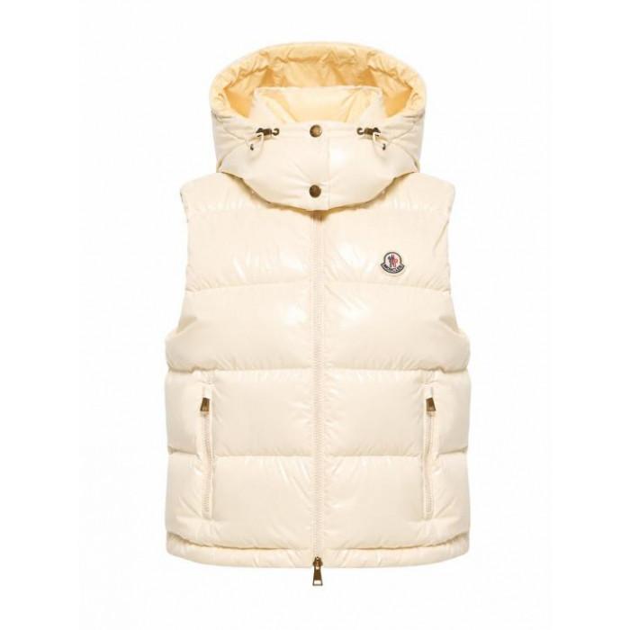 Moncler Niverolle Nylon Women's Short Down Puffer Vest