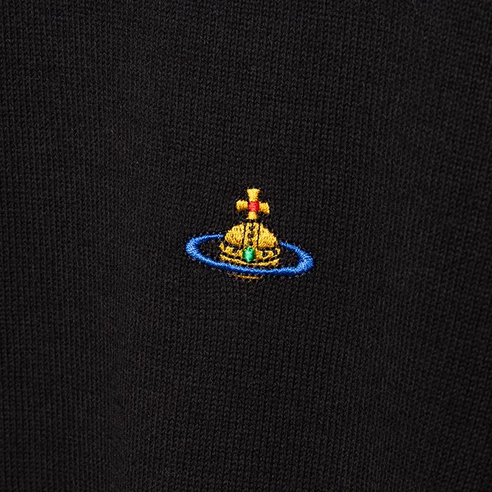 Vivienne Westwood Men’s Black Crew Neck Knit Sweater