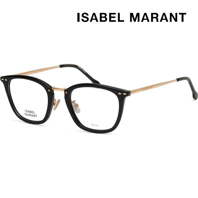 Isabel Marant Lightweight Metal Combo Square Eyeglass Frame Unisex IM0045 2M2