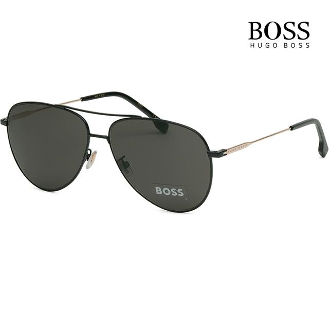 HUGO BOSS Oversized Aviator Sunglasses BOSS1219FSK I46IR