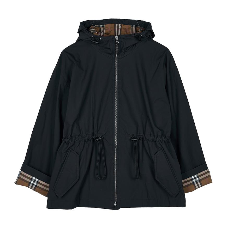 BURBERRY Women’s Medley Drawstring Jacket A1189 Black