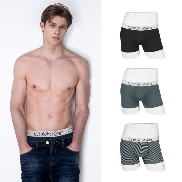 Calvin Klein Men’s Underwear Trunks Boxer Briefs 3-Pack Set NP2851O