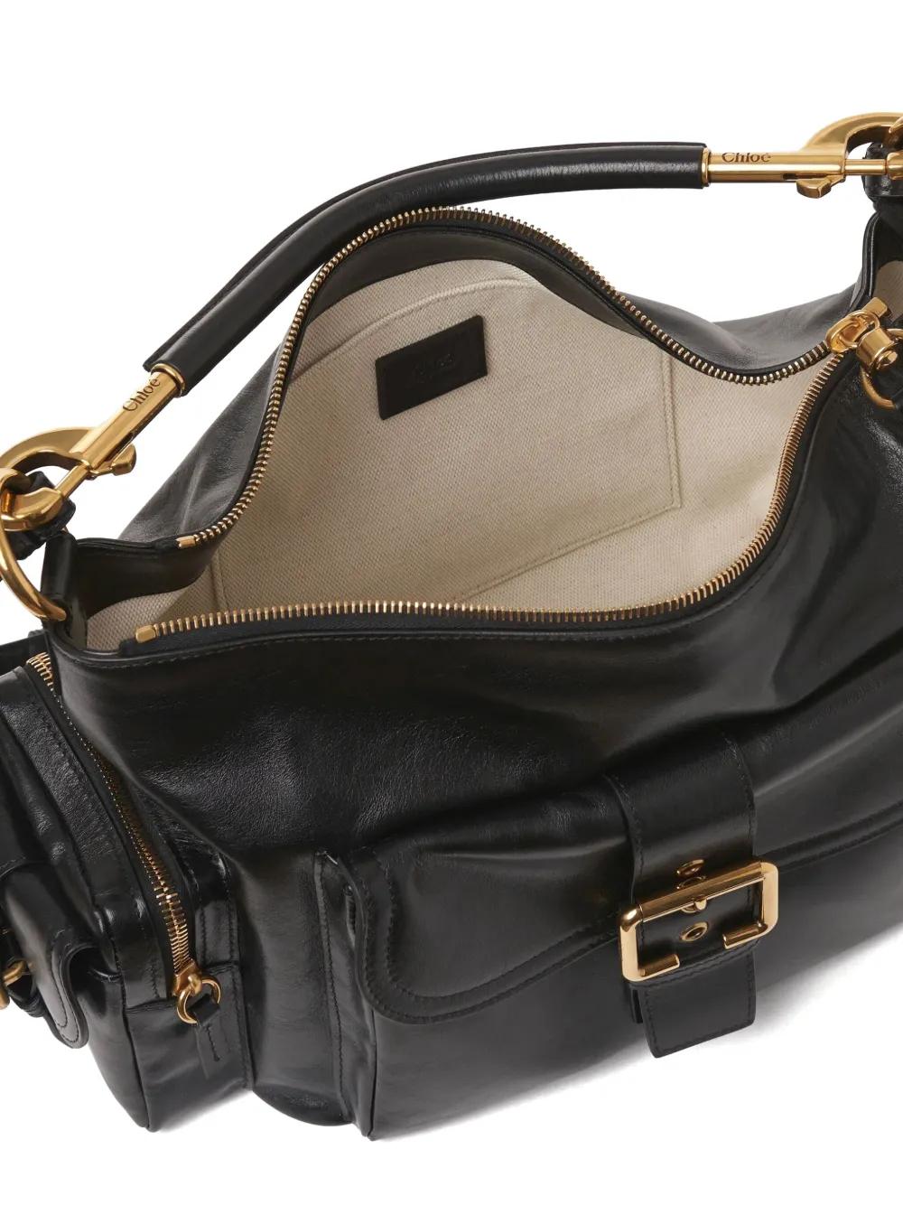 Chloe Medium Double Carry Camera Bag Black CHC24AS533N83 001