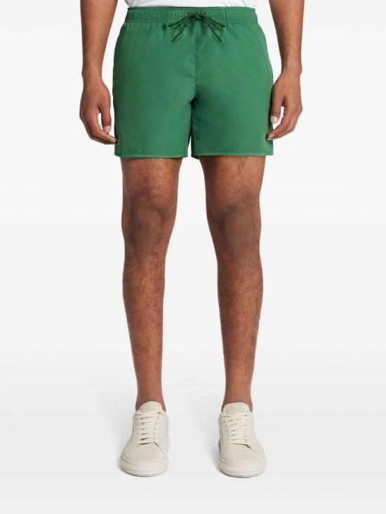 Lacoste Men’s Swim Shorts Navy Poly Drawstring Trunks MH6270S30 DOM