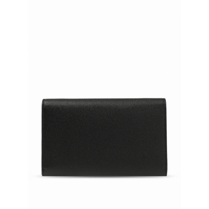 Saint Laurent Uptown Leather Shoulder Bag Crossbody Black