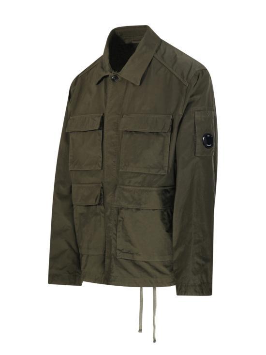 CP Company Ivy Green Nylon Jacket for Men 19CMOW070 A110305G