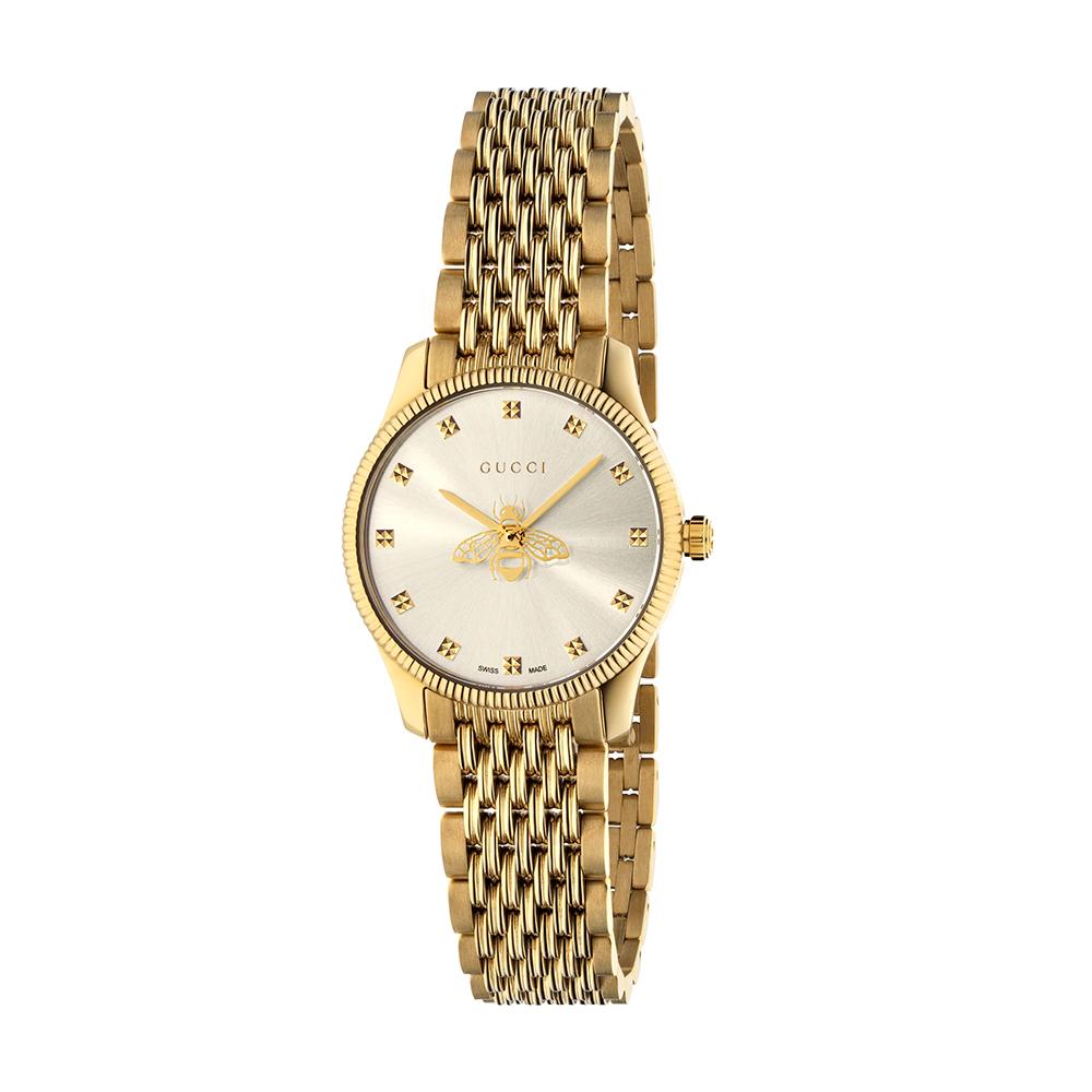GUCCI Gold Bee Dial Stainless Steel Women’s Watch