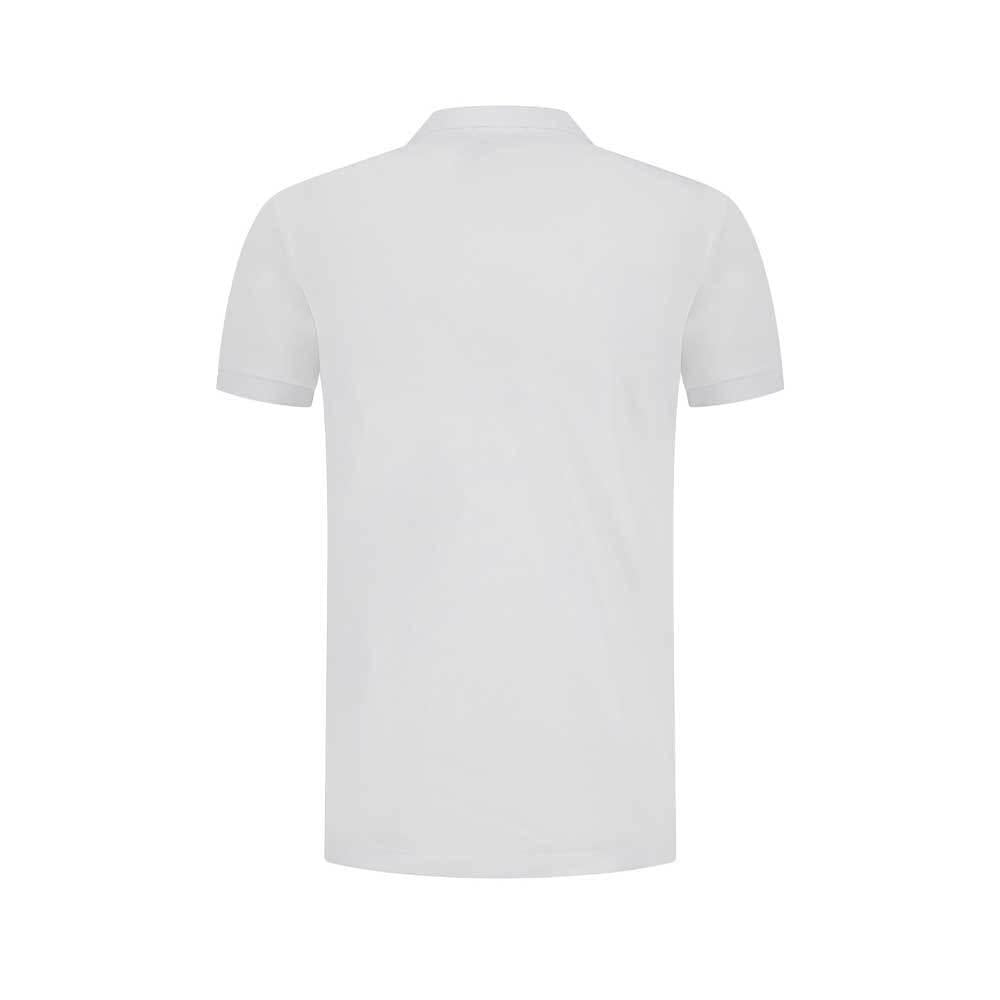 STONE ISLAND Slim Fit Polo Shirt White Men Cotton