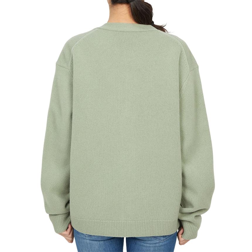 Maison Kitsune Fox Head Intarsia Wool Cardigan for Men PM00509 KM0329 0396