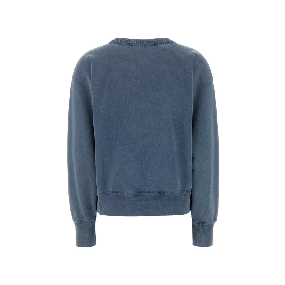 Isabel Marant Indigo Fleece MOBYLI Sweatshirt SW0011FA C1M04E 30IN