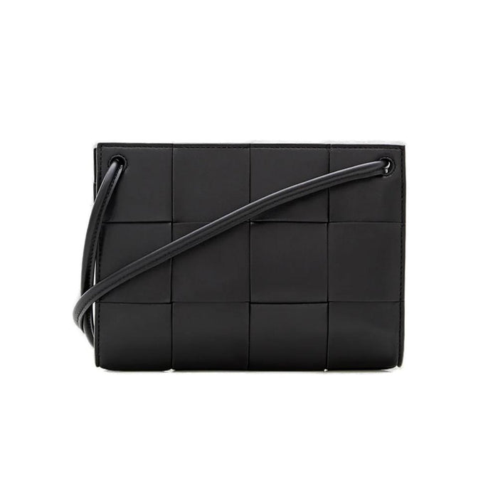 Bottega Veneta Mini Cassette Crossbody Bag Black
