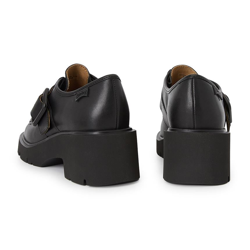 Camper Mila Leather Loafers Black Women’s Shoes