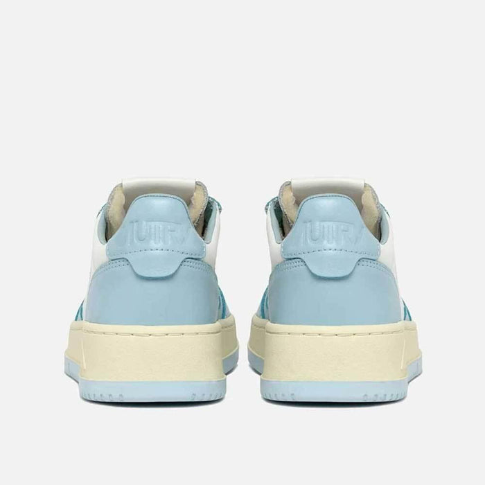 AUTRY Medalist Low Leather Sneakers Women White/Beige