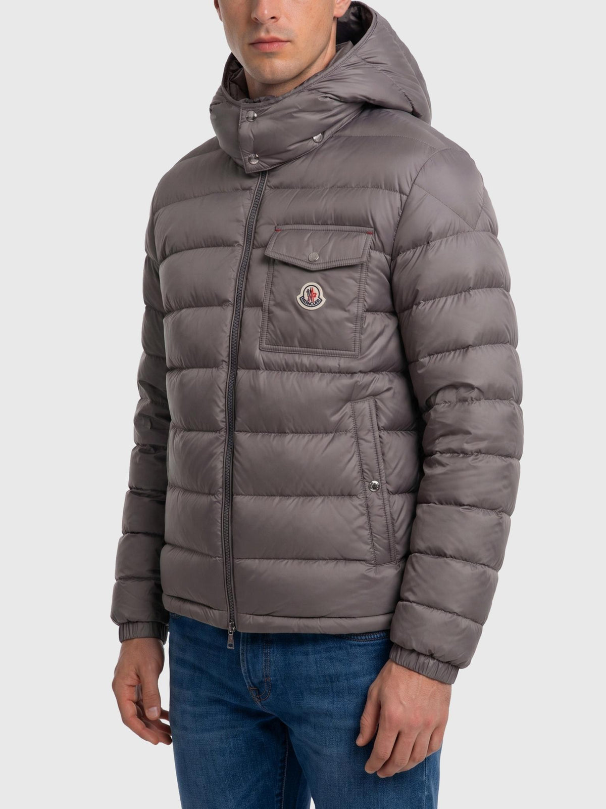 Moncler Black Down Puffer Jacket for Men