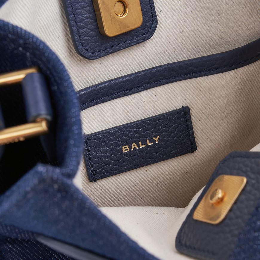BALLY Logo Fabric Mini Shoulder Bag for Women WAM03ECV034 I5G6O