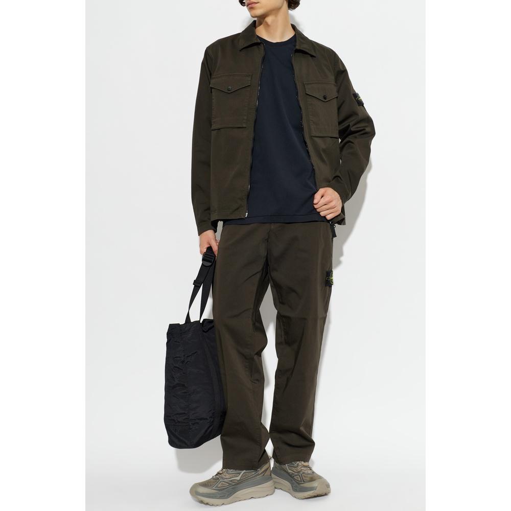 STONE ISLAND Logo Patch Classic Pants Men’s V0078