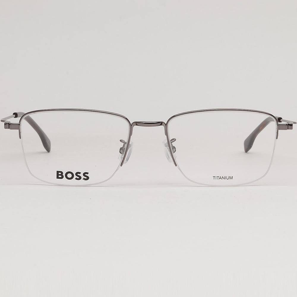HUGO BOSS Titanium Semi-Rimless Unisex Eyeglass Frames BOSS1516G KJ1