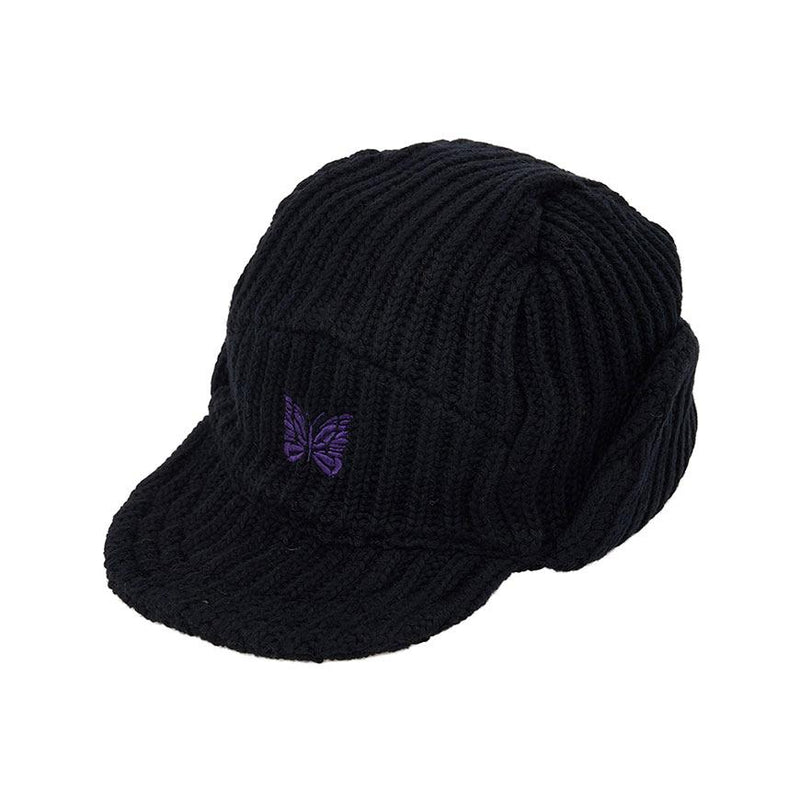 NEEDLES Merino Wool Bird Shooting Cap Unisex RW058 BLACK