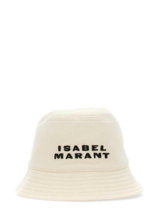 Isabel Marant HALEY Bucket Hat Black Cotton