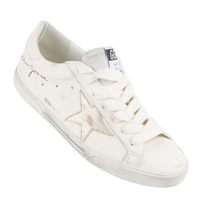 GOLDEN GOOSE Superstar Low-Top Sneakers White Leather Men’s