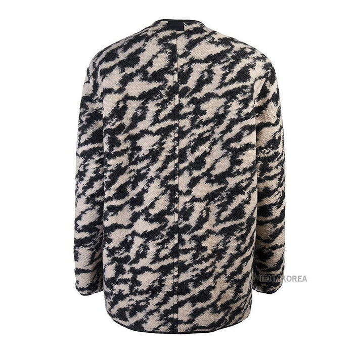 Isabel Marant Etoile Women’s Wool Blend Black Beige Coat