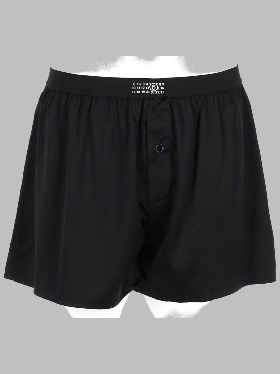 Maison Margiela Black Cotton Brief Boxer Underwear for Men