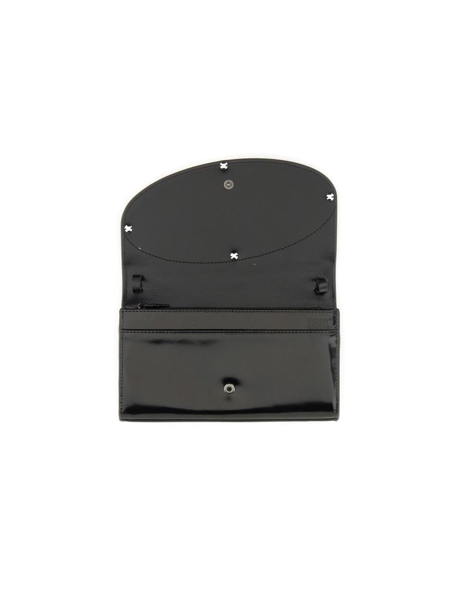 DIESEL Black Crossbody Bag Leather FW24