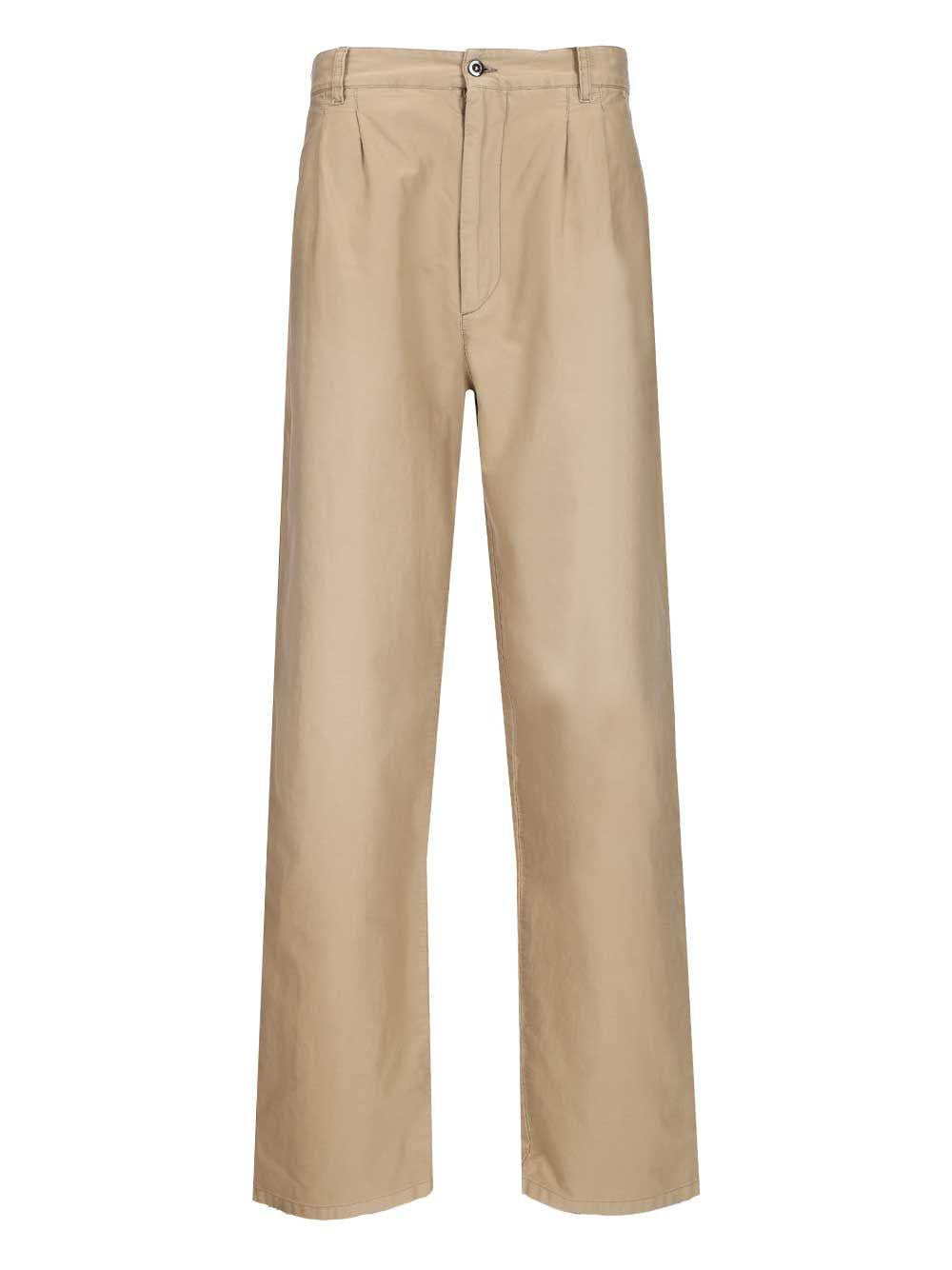 Maison Margiela Black Wool Trousers Men’s Suit Pants