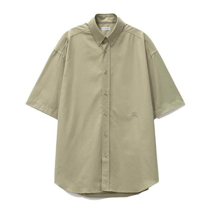 BURBERRY EKD Logo Cotton Short Sleeve Shirt for Men