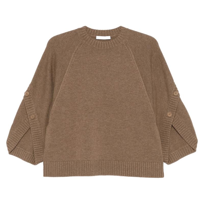 Max Mara Wool Cashmere Women’s Crewneck Knit Sweater