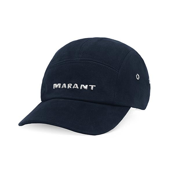 Isabel Marant Teddy Logo Embroidered Unisex Cotton Baseball Cap