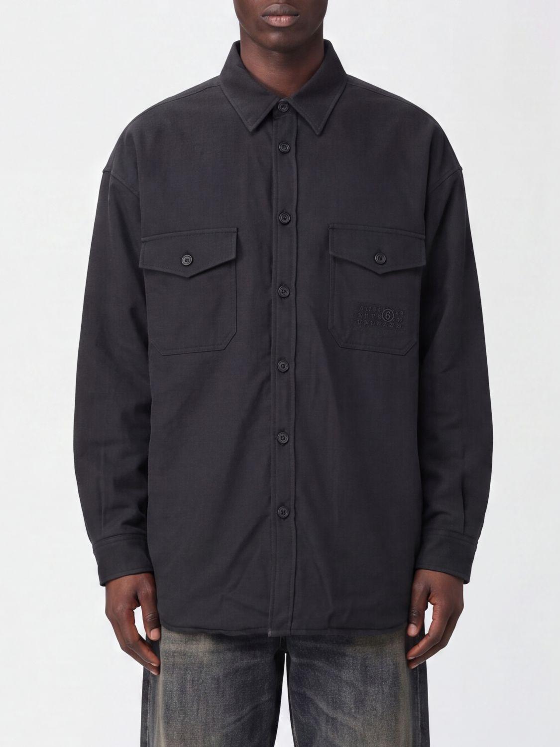Maison Margiela Beige Cotton Long Sleeve Button-Up Shirt