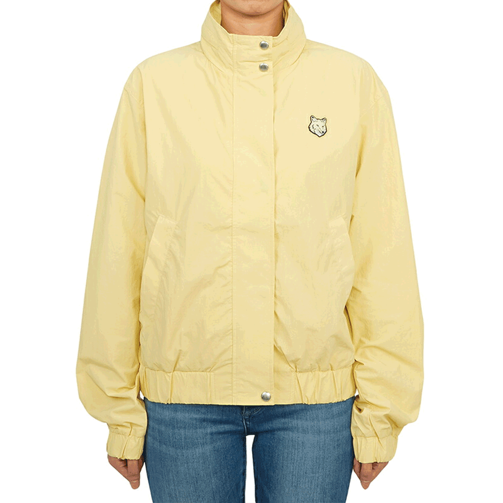 Maison Kitsune Bold Fox Windbreaker Jacket Women’s navy MW02203 WQ0072 P712
