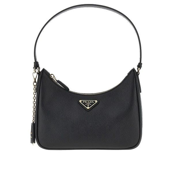 PRADA Black Nylon Zipped Pouch