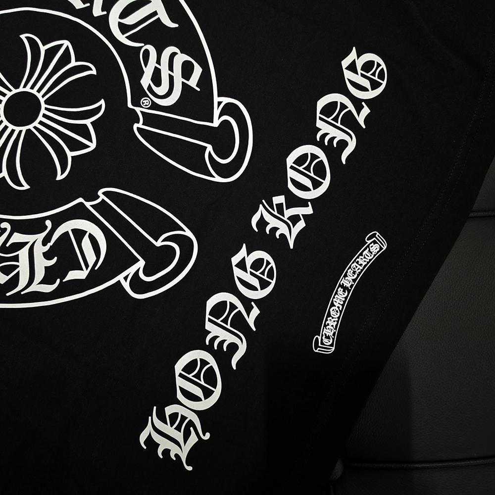 Chrome Hearts Horseshoe Logo Pocket Short Sleeve T-Shirt Black