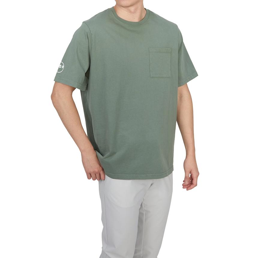 malbon Evergreen Men’s Short Sleeve Golf T-Shirt ME0019 EVG