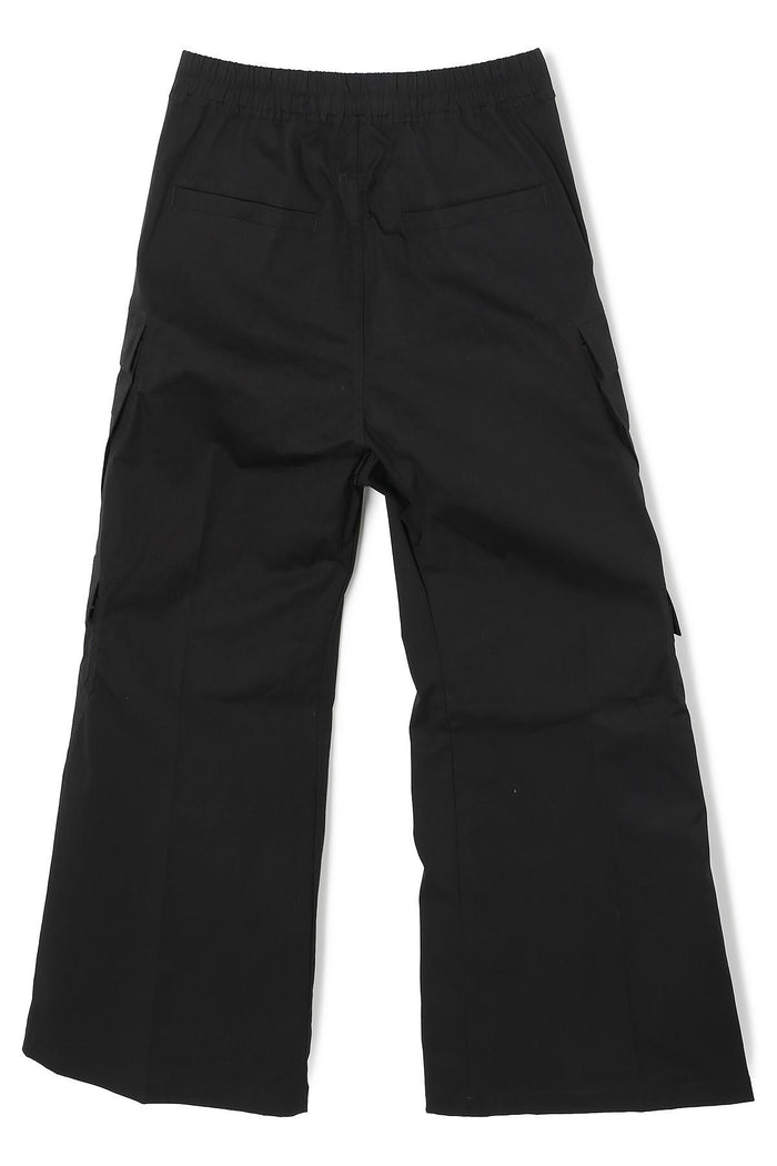 Rick Owens Black Wide Cargo Pants RU01E5339 TE 09