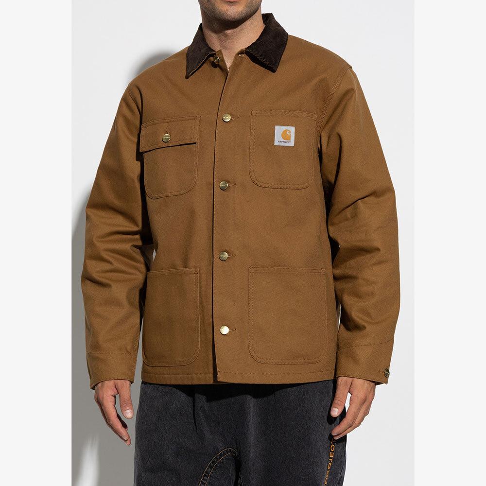 CARHARTT WIP Michigan Chore Coat Men's Jacket Black Canvas