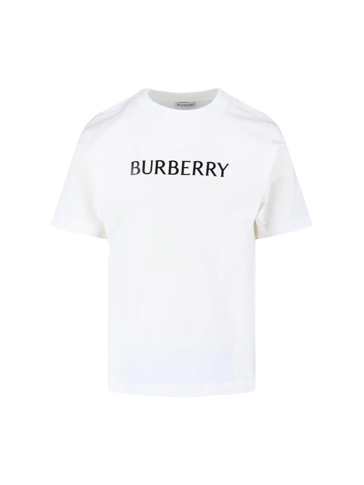 BURBERRY Short Sleeve Cotton T-Shirt for Men
