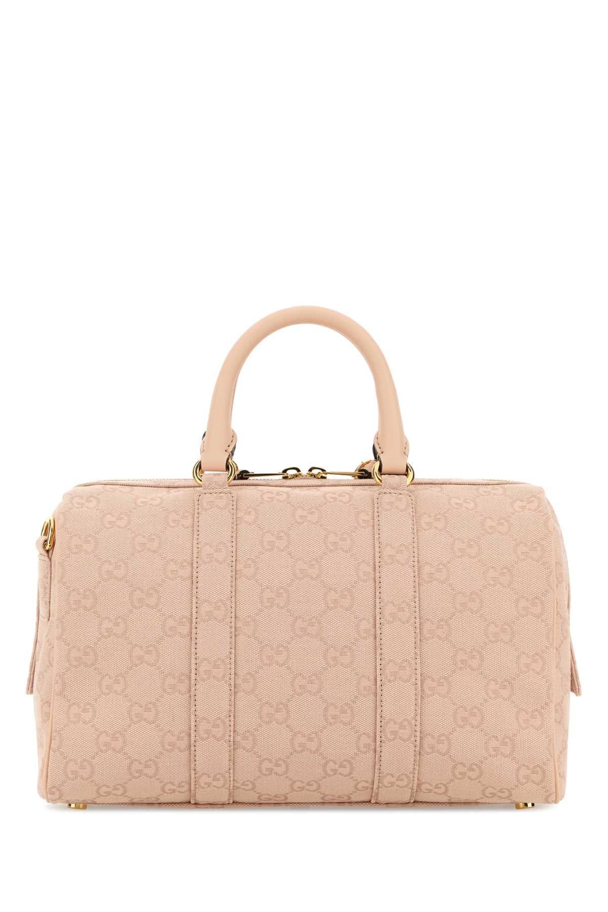 GUCCI Leather Tote Bag Pink