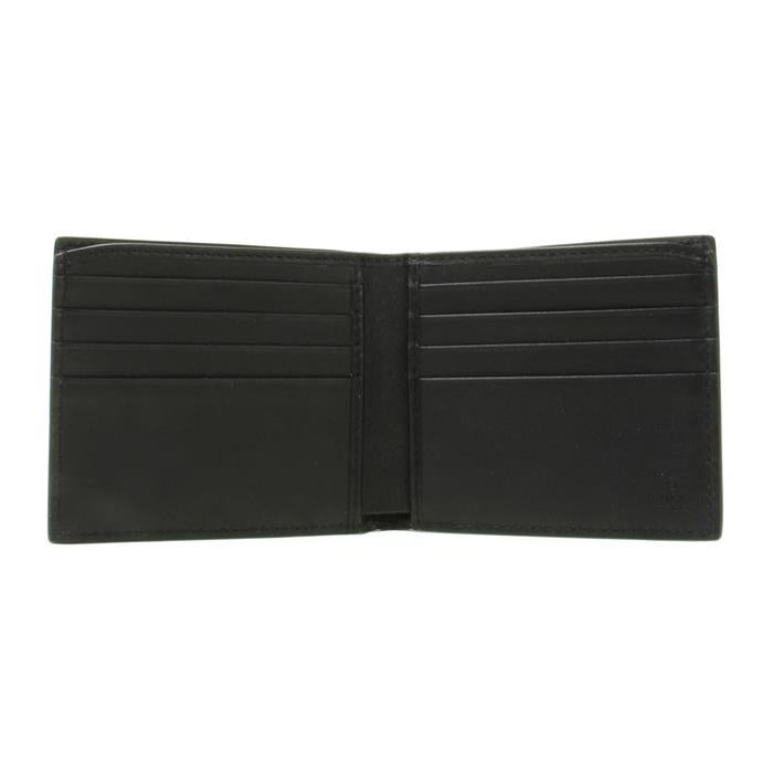 GUCCI GG Marmont Black Leather Bifold Wallet