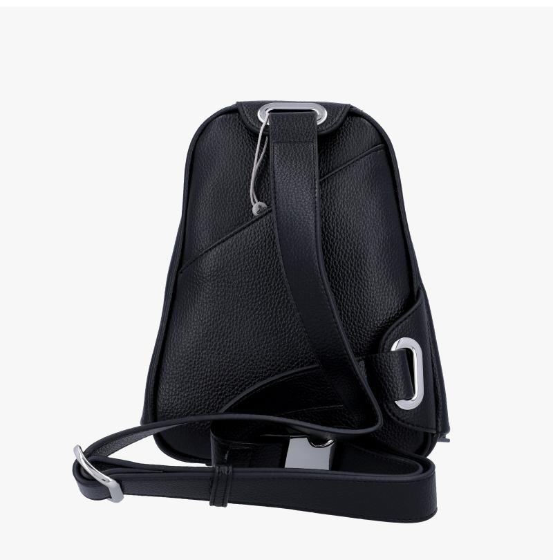 Vivienne Westwood Unisex Black Sling Crossbody Bag
