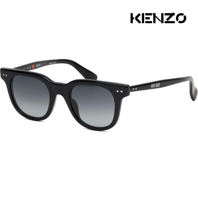 KENZO Black Acetate Square Unisex Sunglasses KZ40167I 01B
