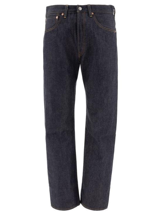 Levi's Men's Blue Denim Jeans 501550079 ORGANIC RIGID DOM