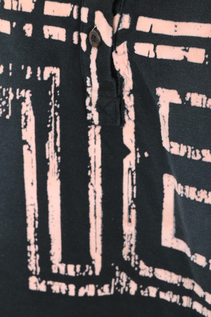 DIESEL Black Long Sleeve T-Shirt TUNCSERFIN Top