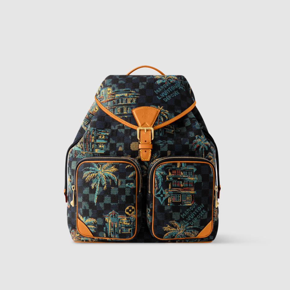 Louis Vuitton Damier Graphite Monogram Montsouris Cargo Backpack